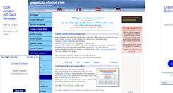 Desktop Screenshot of euro-cheque.com