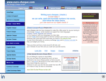 Tablet Screenshot of euro-cheque.com